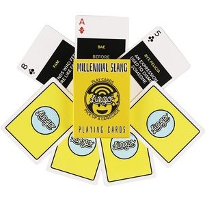 Lingo Playing Cards - Millennial Slang